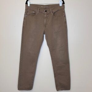 Mott & Bow Mercer Slim Fit Stretch Chino Pants - Men's Size 33*30 - Brown